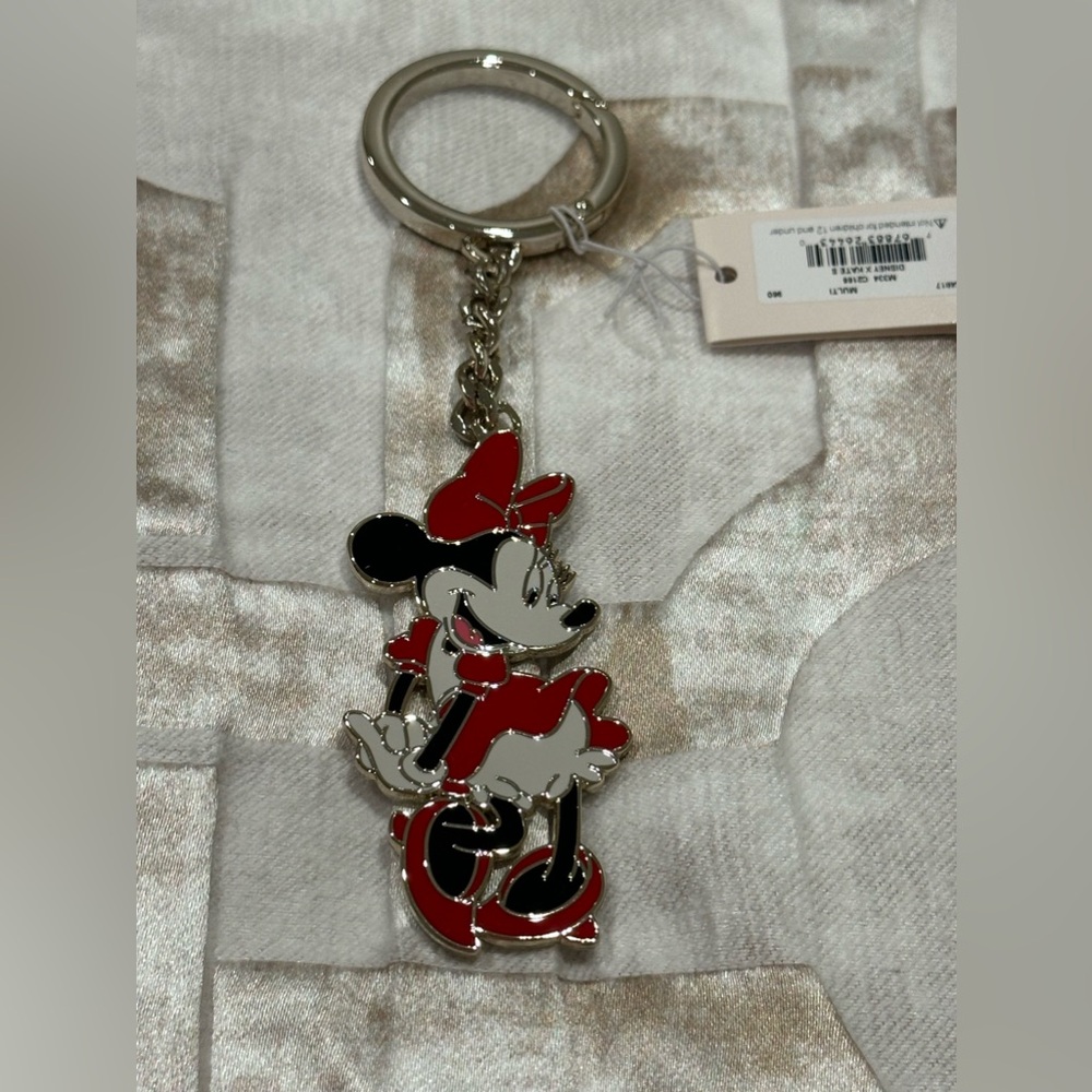 Minnie Mouse Kate spade key chain
